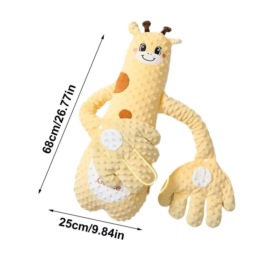 SnuggleSpot Patting Giraffe
