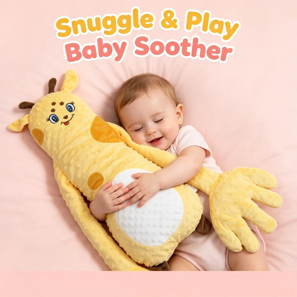 SnuggleSpot Patting Giraffe